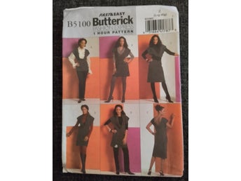 ** Butterick symönster. från US, ny o oklippt, US size L-XL **