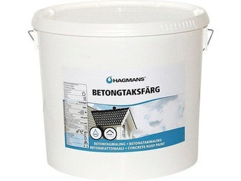 Betongtaksfärg Hagmans (svart), 20l