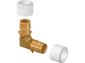 Uponor Q&E Vinkel 22mm.