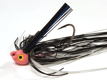Glow in Dark POISON JIG - 9g med 2/0 Mustad Krok (Skeddrag Spinnare Fiske Drag)