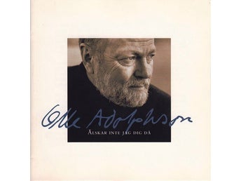 CD - Olle Adolphson – Älskar Inte Jag Dig Då