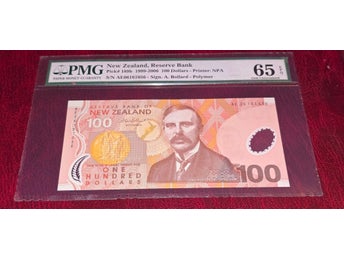 New Zealand 100 Dollars P189b [2006] UNC-PMG65