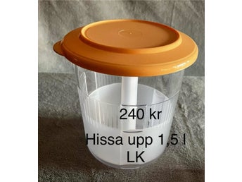 Tupperware ny excl hissa upp 1,5 l ny