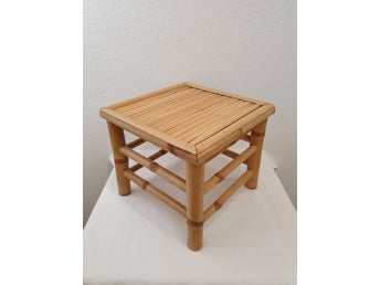 Reto Vintage Bambupall Blombord Blompall