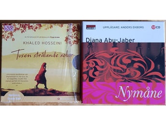 Ljudböcker - CD-Hosseini och Abu-Jaber