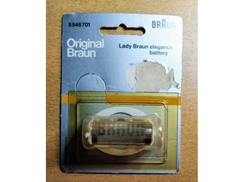 Braun rakapparat tillbehör - folie 5446701 för Lady Braun elegance - battery
