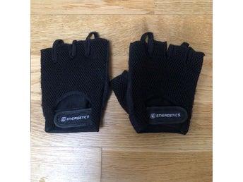 ENERGETICS black workout gloves size L