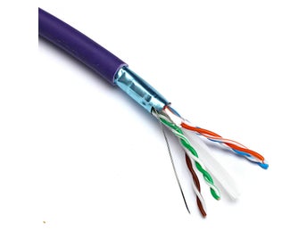 Excel Solid Cat6 Cable F/UTP LSOH CPR Euroclass Dca 305 m Reel