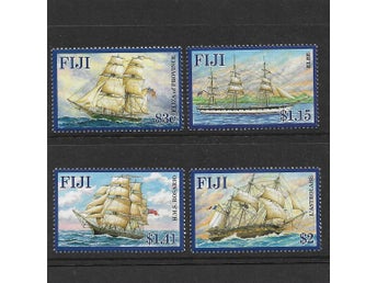 Fiji Segelfartyg Mi 1140-43 xx