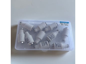 Säkringar 20A säkringar, 10-pack