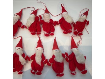 Garntomtar jultomte tomtenisse jul tomte retro