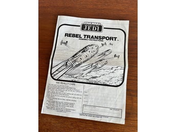 Star Wars Return of the Jedi Rebel Transport Monteringsanvisningar