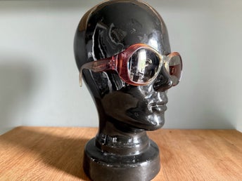 Vintage oversized sunglasses 60s Jean Lonvert Paris
