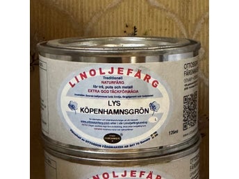 Linoljefärg Lys Köpenhamnsgrön NY VARA