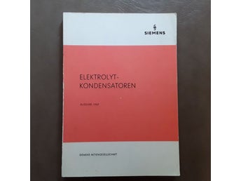 Elektrolyt-Kondensatoren - Siemens - 1969