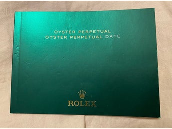 Rolex Oyster Perpetual Date -05/2017- Italienska