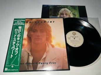 Rod Stewart – Foot Loose & Fancy Free Japan Press Lp Obi Lyrics