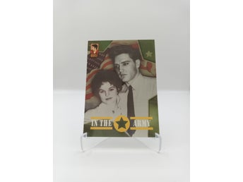 2007 Press Pass Elvis Is - #42 - In The Army - The Girl He Left Behind
