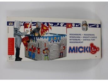 Vintage Riddarborg från Micki Leksaker (Ny i förp)