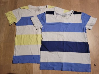 Randiga T-shirts från Lindex, Storlek 110/116