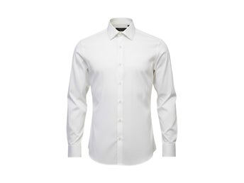 Ted Baker 3 Mode Skjorta Herr Uk Storlek M Vit Designer Rosa Broderad Logotyp