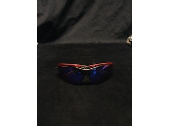 Parweld skyddsglasögon röda / sportmodell arbetsglasögon
