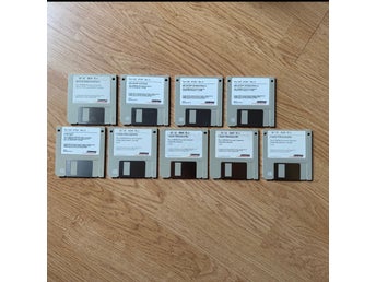 Compaq MS-DOS 5.0 Original Disks + Utilities / Diagnostics – Vintage PC