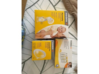 Medela Harmony Breast Pump, Bottles and Breast Shields