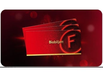 Filmstaden 2 Stycken Biobiljetter!