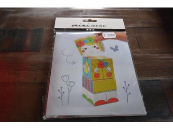 Mini creative kit, pyssla fram en rolig figur