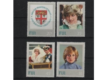 Fiji 1982 Kunglig födelsedag Diana 21 år 4v
