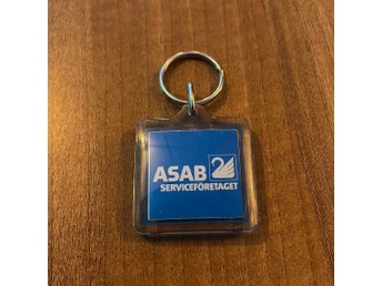 Fri frakt Nyckelring ASAB serviceföretaget