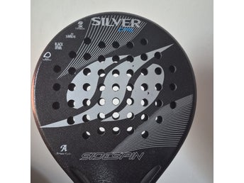 SideSpin Silver CTRL 3K Carbon – Premium Kontrollracket