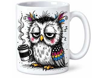 Mugg med ugglemotiv