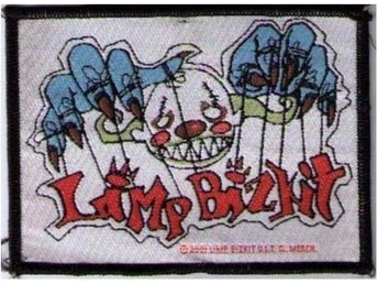 LIMP BIZKIT - CLOWN. Tygmärke Officiellt från 2001 Samlarobjekt