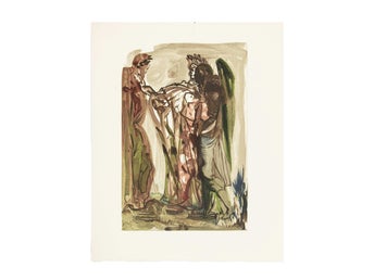 Purgatory nr 11 - The Proud Ones - Salvador Dali - Trägravyr