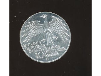 Tyskland 1972 G 10 Mark kv 01/0 se bild
