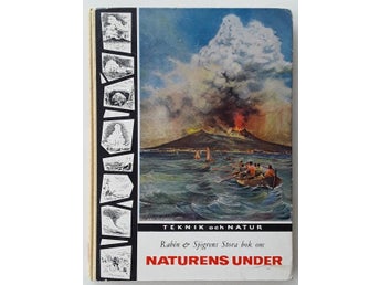 Äldre bok - Naturens Under - 50-tal Retro Vintage