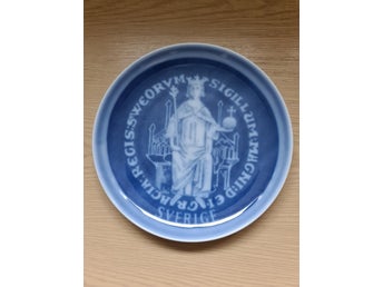 B&G Svenska Frimärken Tallrik 1975