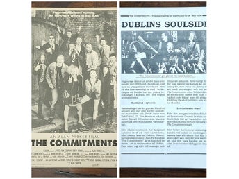 År 1991; The Commitments – den klassiska musikaliska dramakomedin – filmprogram.