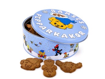 Plåtburk Bamses Pepparkakor
