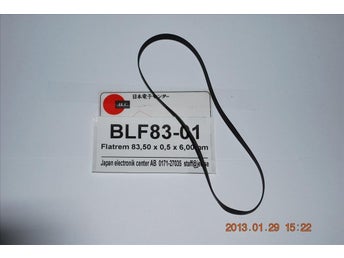 BLF83-01 Flat drivrem diameter 83,5mm