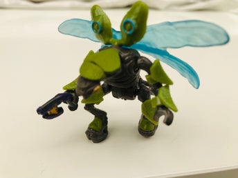 Halo Mega Bloks / Construx - Halo 3 Figur Drone med Plasma Pistol (Välbevarad)