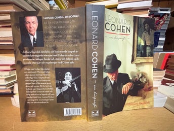 Leonard Cohen en biografi av Anthony Reynolds, bok, Very Fine plus