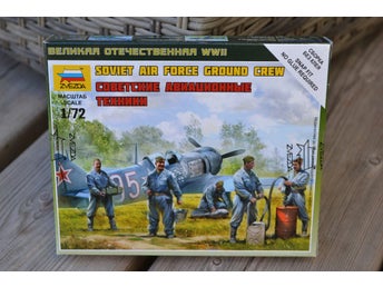 Soviet Airforce Ground Crew 1:72 Zvezda 6187 Sovjet Figurer