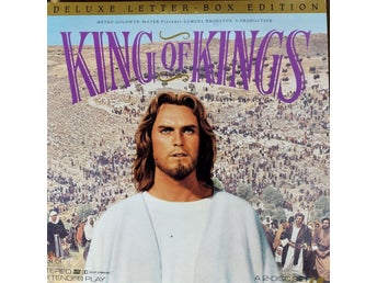 King of Kings 1989 171 Min 2-LD WS Laserdisc Pris 225 Frakt 79