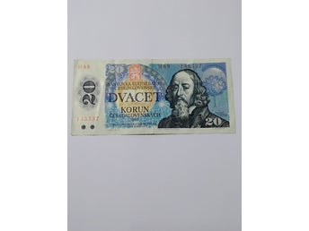 Tjugo Korun Sedel