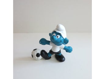 Smurf fotbollsspelare figur