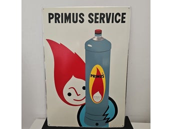 Retro 50/60 Tal Primus Plåtskylt AB Bahco Stockholm ***