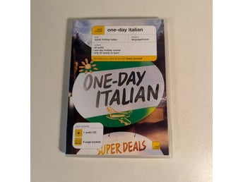 Språkkurs på CD. One day Italian. Teach Yourself. Italienska